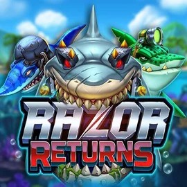 Logo of Razor Returns from Push Gaming at Roostino Casino