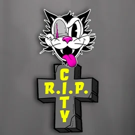 RIP City slot logo by Hacksaw Gaming at Roostino CasinoRIP City