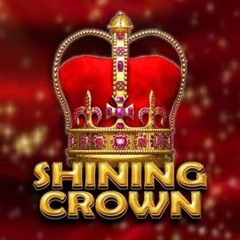 Shining Crown online game logo by Amusnet Interactive on roostinocasinoo.com