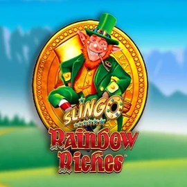 Casino Games logo of Slingo Rainbow Riches from Gaming Realms at Roostino Casino