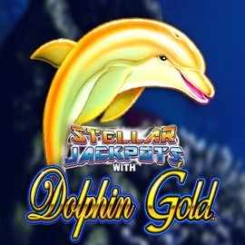 Try Dolphin Gold with Stellar Jackpots slot by Lightning Box Game on roostinocasinoo.com – logo image