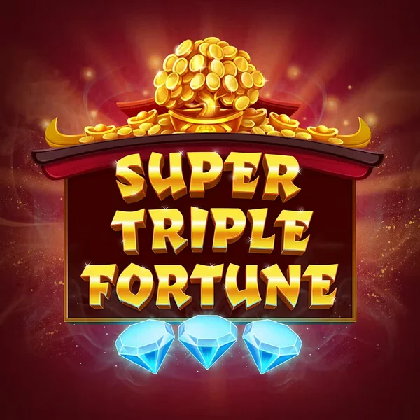 Super Triple Fortune slot icon by Greentube, available at Roostino Casino