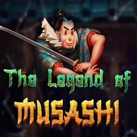 The Legend of Musashi game by Peter & Sons – logo hosted on Roostino Casino
