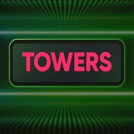 Towers slot visual from Turbo Games available on roostinocasinoo.com