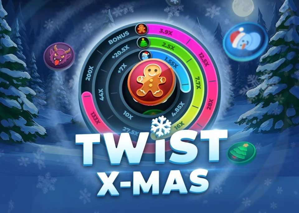 Casino Games logo of Twist X-mas from InOut at Roostino Casino