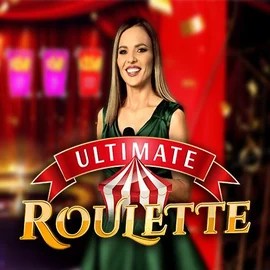 Ultimate Roulette slot icon by Ezugi, available at Roostino Casino