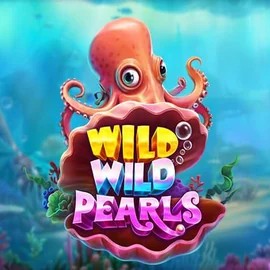 Wild Wild Pearls logo by Pragmatic Play at Roostino Casino